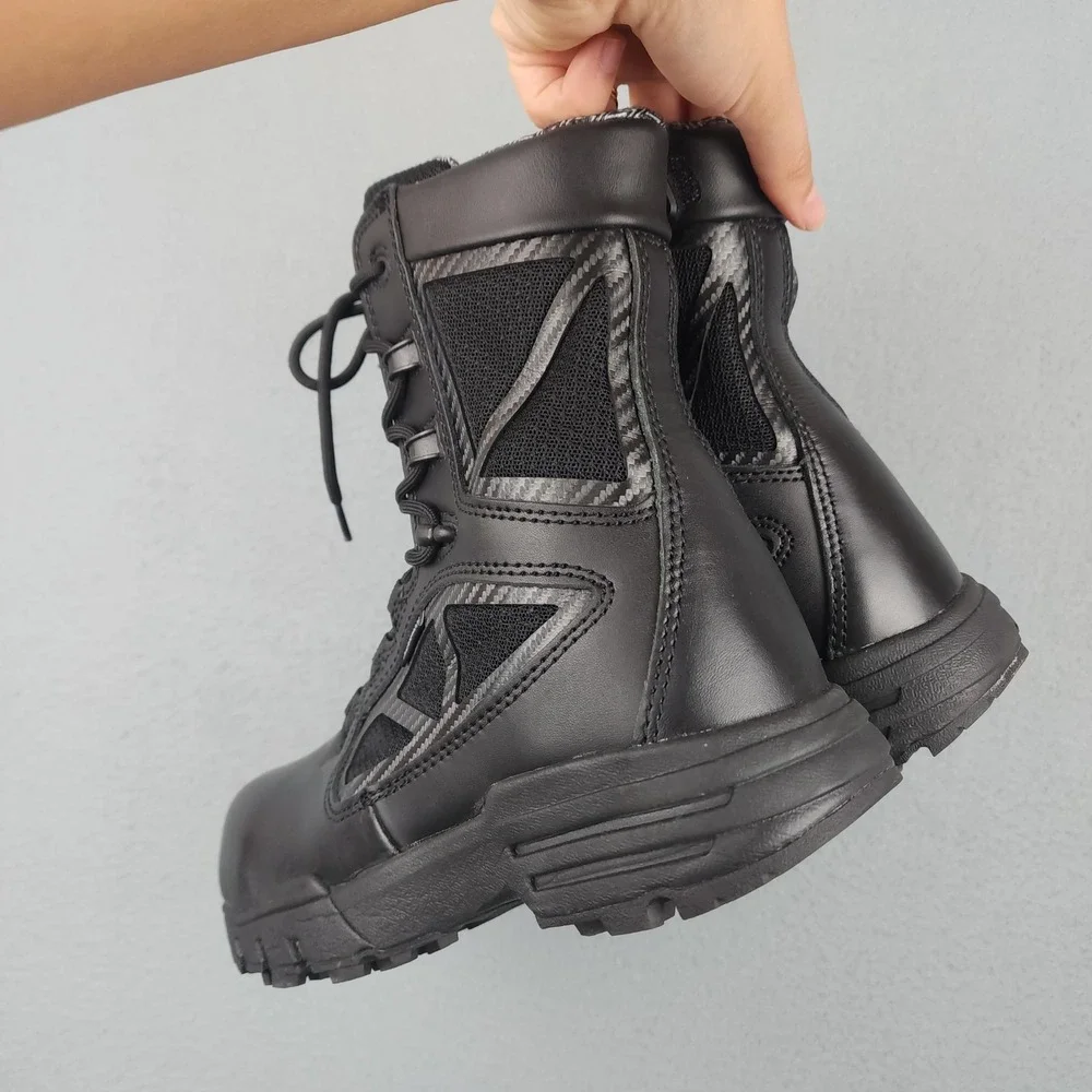 Belleville Tactical Research Boots Mens Size 6.5R Black Side Zip TR998ZWPCT
